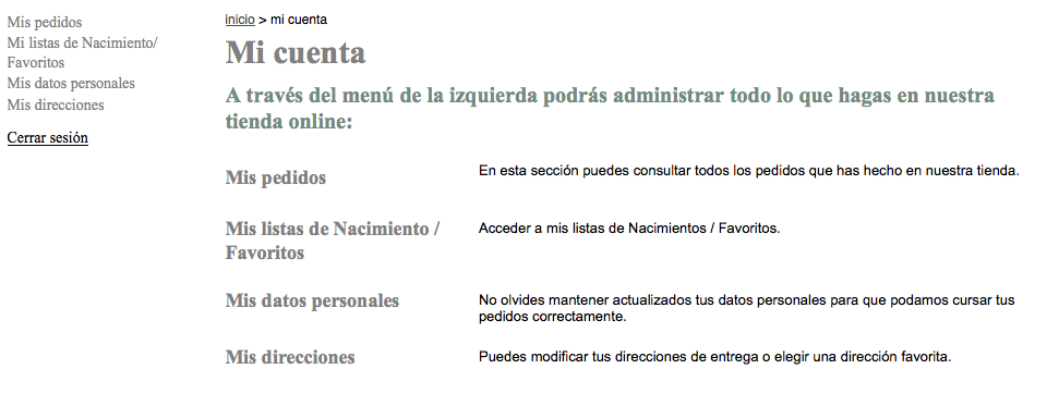 Ir a crear la lista Ir a crear la lista